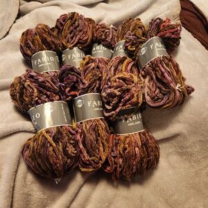 Fabio Chenille by Skacel  10 skeins total